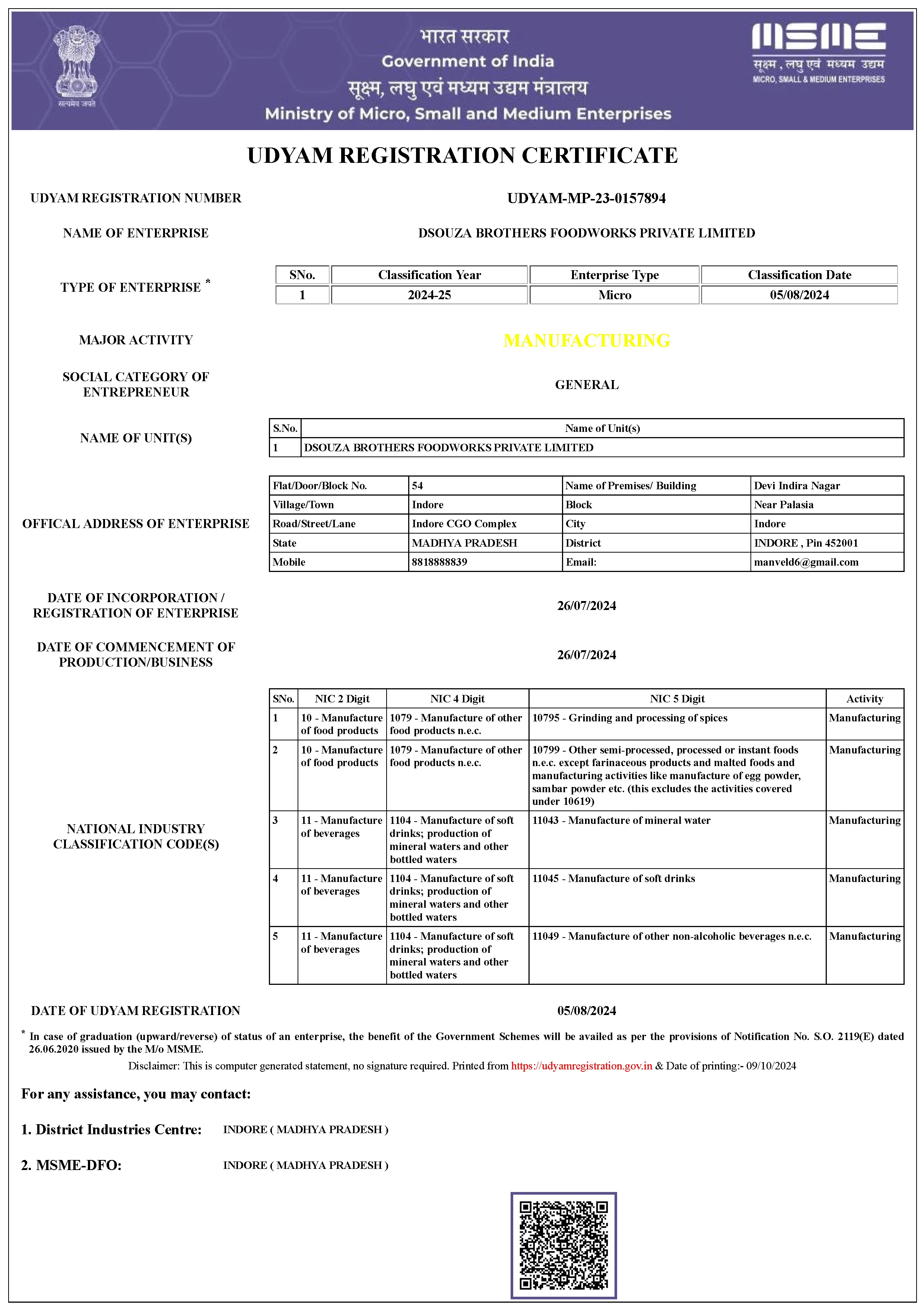 MSME UDYAM